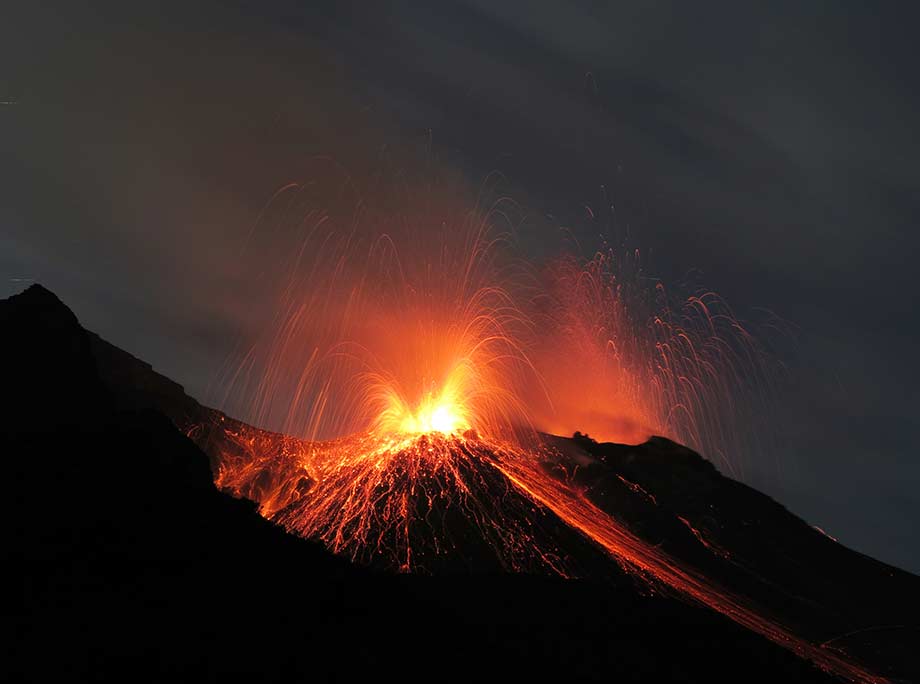 Stromboli Vulkan, Wanderungen, Ausbrüche, Steckbrief